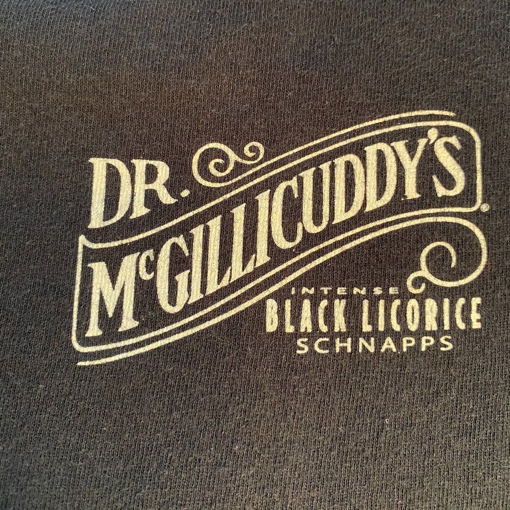 Gildan Black Tee Shirt Dr. McGillicuddys
